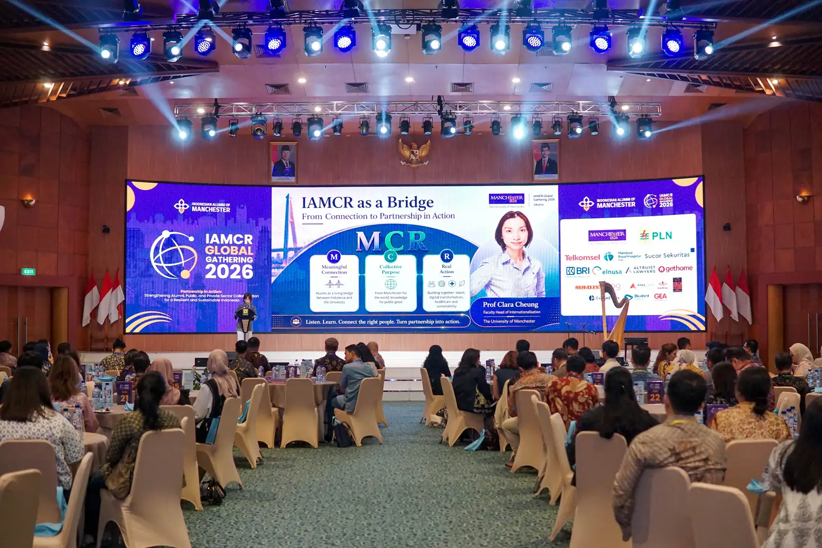 Global Gathering 2026 plenary at Auditorium PLN, Jakarta